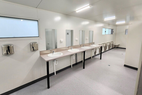 Ryebucks Portables Amenities Block Sinks